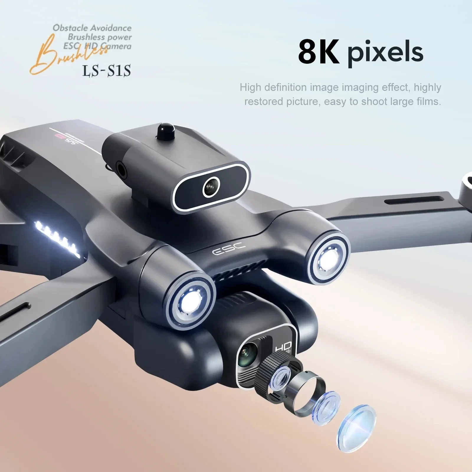 New S1S 5G GPS Drone Camera 8K - đánh giá và giá Drone Gps Module