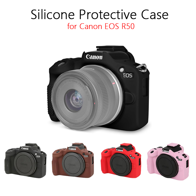 Silicone Protective Case for C - đánh giá và giá Canon Camera Eos R50